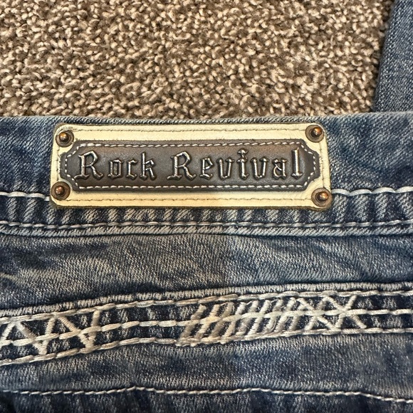 Donna midrise bootcut rock revival jeans vintage - Picture 5 of 10